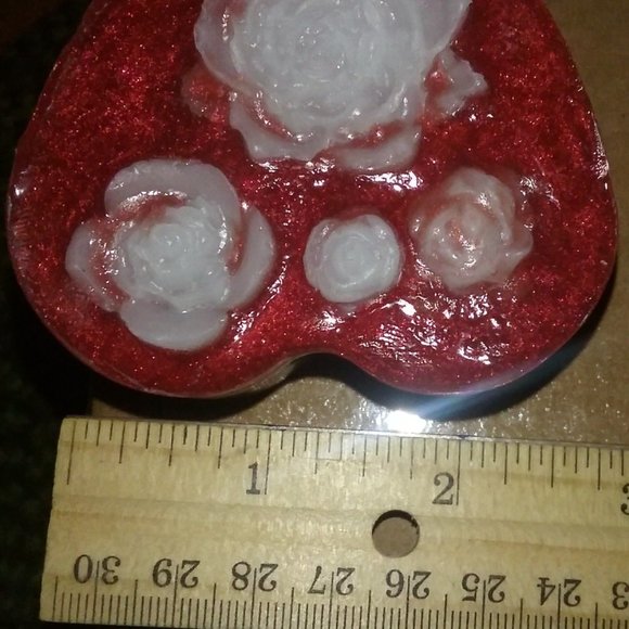 Heart and Rose Homemade All Natural Soap - Picture 7 of 9